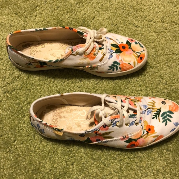 Rifle Paper Co Keds, Size 7.5 - Picture 5 of 6